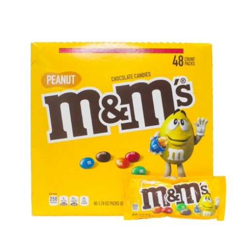 Imagen de CHOC. M&M PEANUT 8/48 