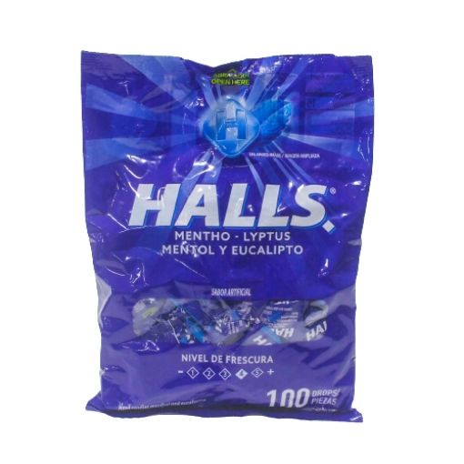 Imagen de HALLS MENTOL 30/100 