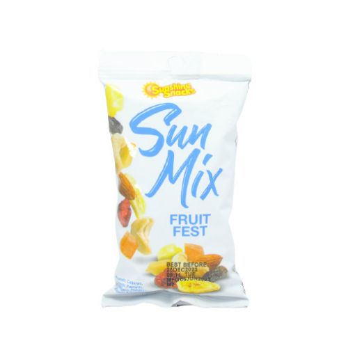 Imagen de SUN MIX NUECES MIXTAS+ FRUTAS 4/12 57 G 