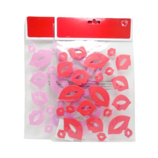 Imagen de STICKER LABIOS ROJOS 1/24