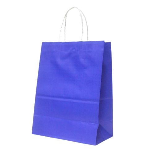 Imagen de BOLSA GRANDE AZUL ROYAL 21X27 12/1 