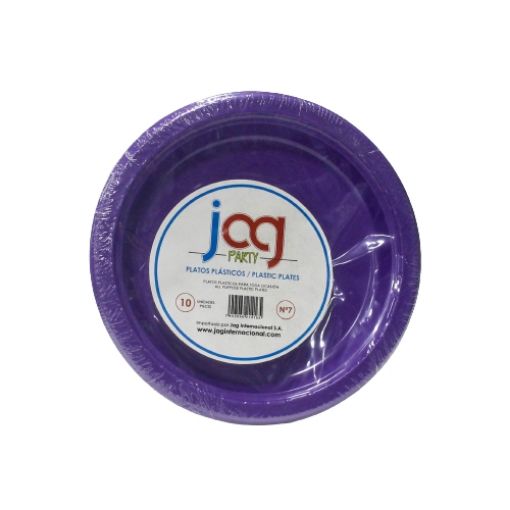 Imagen de PLATO PLAST. 7" MORADO 10/1 