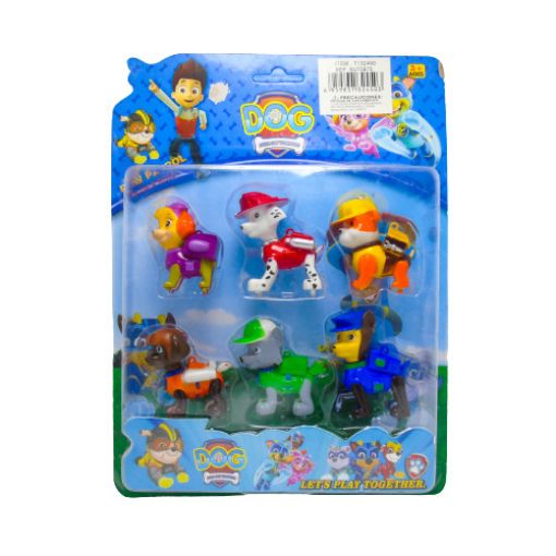 Imagen de MUÑECOS RESCUE PAW PATROL 6 PCS R0875 