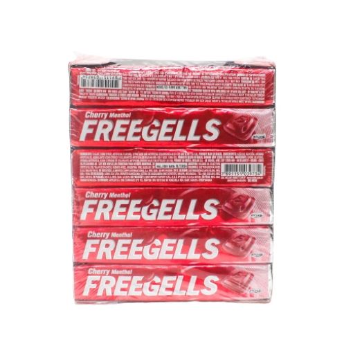 Imagen de MENTA BARRA FREEGELLS  CEREZA 36/12 