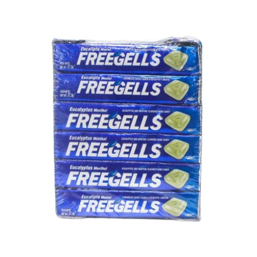 Imagen de MENTA BARRA FREEGELLS EUCALIPTO 36/12 