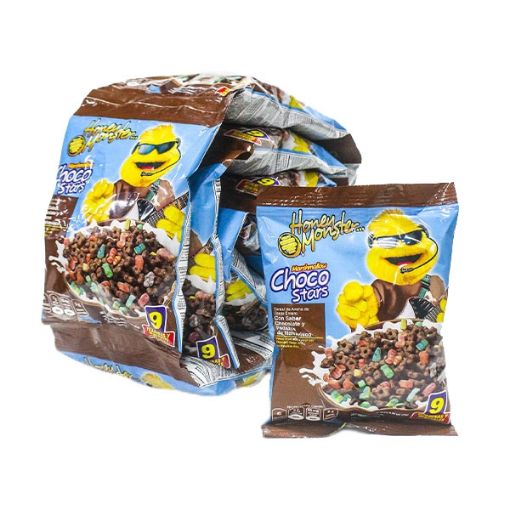 Imagen de CEREAL QUAKER CHOCO STARS 25GR 12/1..