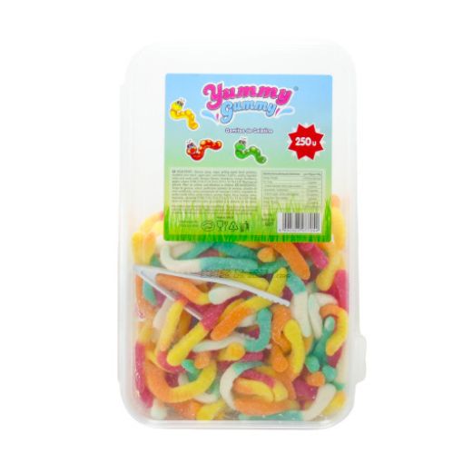 Imagen de YUMMY GUMMY GUSANO 12/250