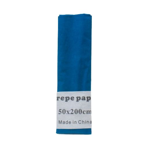 Imagen de PAPEL CREPE AZUL ROYAL 1/1 