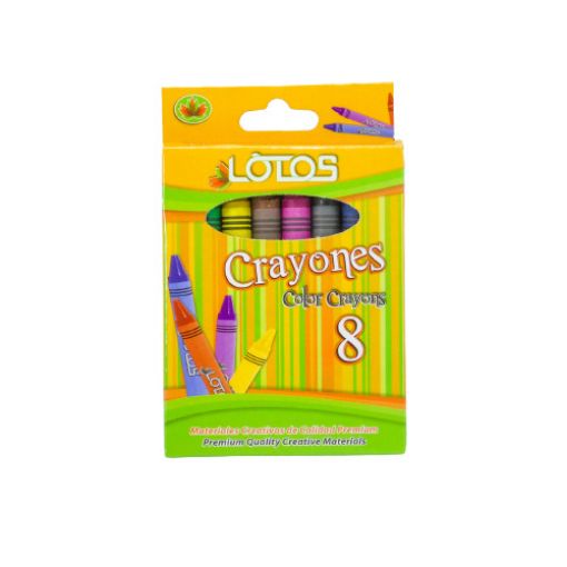 Imagen de CRAYONES LOTOS 1/8 