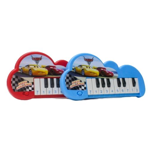 Imagen de PIANO CARS AZUL/ROJO 21X11CM  