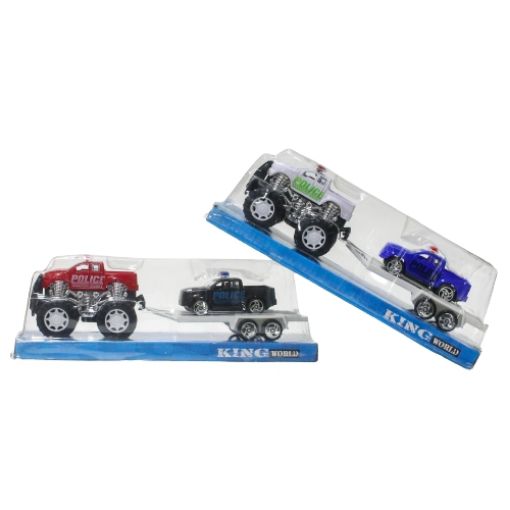 Imagen de JEEP POLICE KING WORLD 23X6CM 