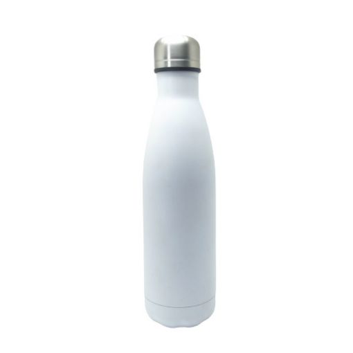 Imagen de BOTELLA A/INOX 500ML BLANCA 1/1 