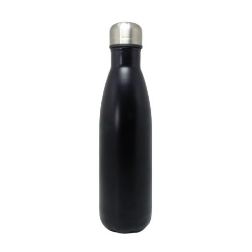 Imagen de BOTELLA A/INOX 500ML NEGRO 1/1 