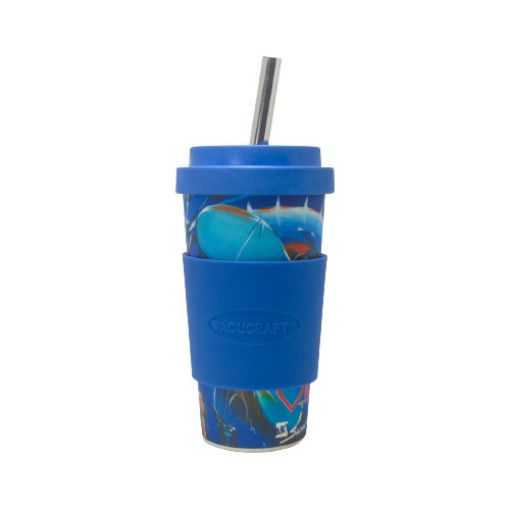 Imagen de VASO CHUPI BAMBOO 20 OZ AZUL 