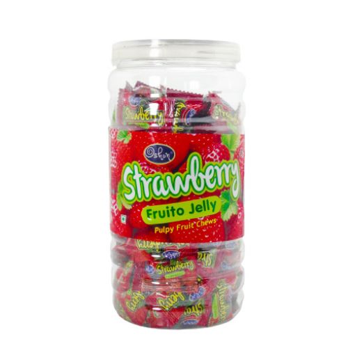 Imagen de FRUITO JELLY STRAWBERRY TARRO 24/150