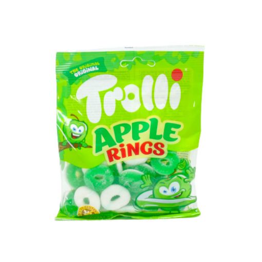 Imagen de TROLLI GOMITA AROS MANZANA 12/100 GR 