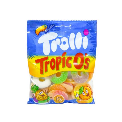 Imagen de TROLLI GOMITA AROS TROPICOS 12/100 GR 