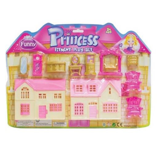 Imagen de CASA MUÑECA CON ACCESORIOS PRINCESS R5388