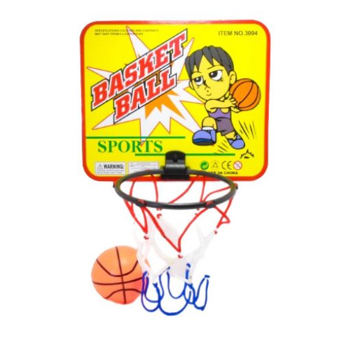 Imagen de CANCHA BASKET CON PELOTA 22.5X19CM R2422