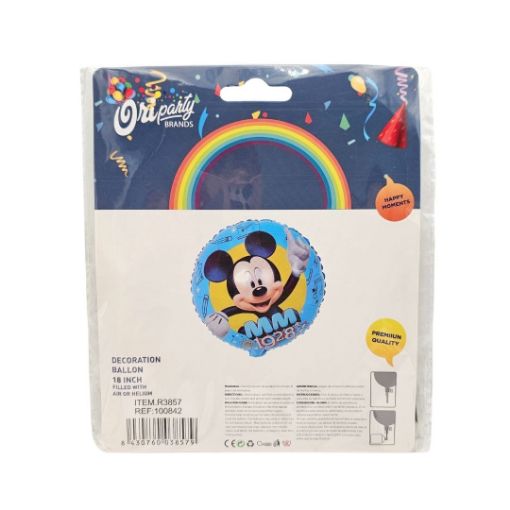 Imagen de GLOBO METALICO 18 MICKEY