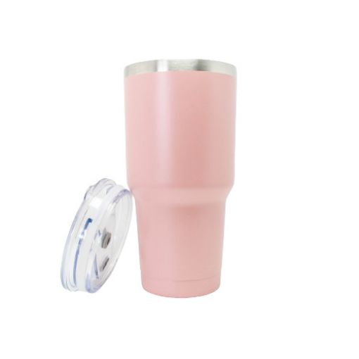 Imagen de VASO TUMBLER ROSA BEBÉ 10X20CM 900ML