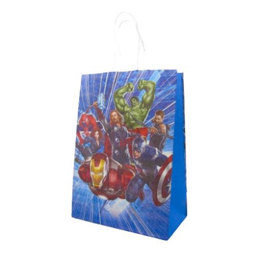 Imagen de BOLSA PAPEL 15X21X8CM AVENGER 12/1 