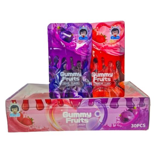 Imagen de GUMMY FRUIT GRAPE 20/30