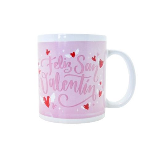 Imagen de TAZA FELIZ SAN VALENTIN 12ONZAS 