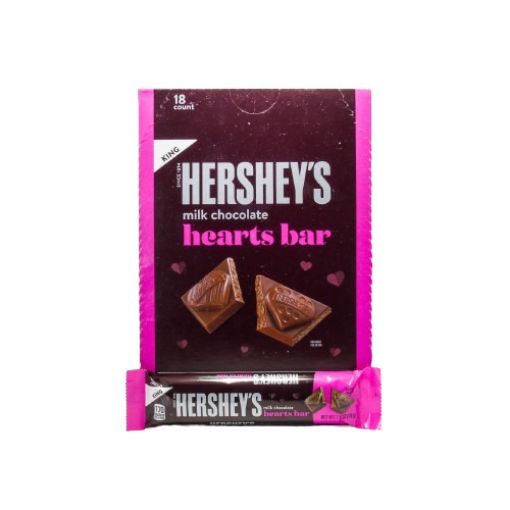 Imagen de HERSHEY MILK CORAZON 8/18