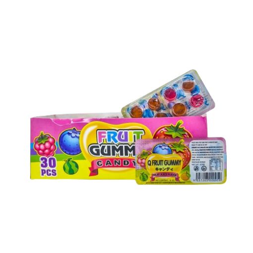 Imagen de FRUIT GUMMY BLISTER CANDY 24/30