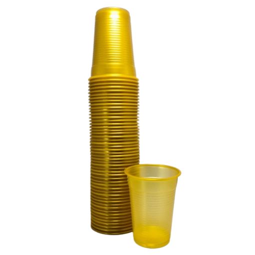 Imagen de VASO 7 COLOR DORADO 50/50 