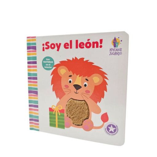 Imagen de LIBRO SOY EL LEON CON TEXTURAS