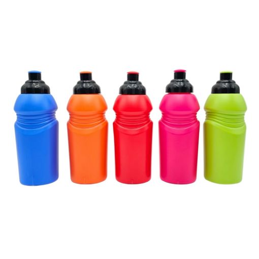 Imagen de BOTELLA PLAST DEPORTIVA COLORES 5.8X17.5CM 