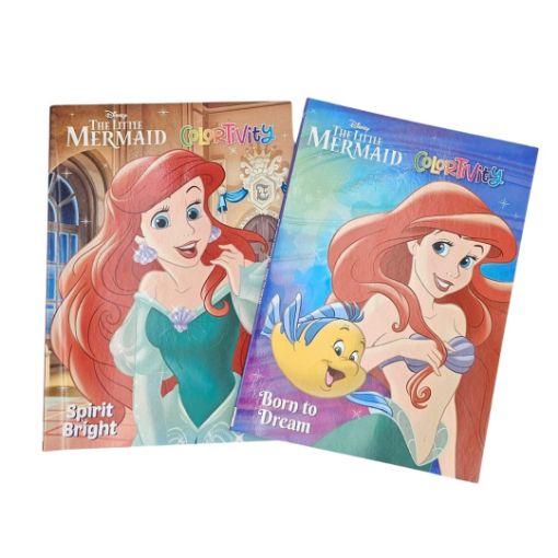 Imagen de LIBRO COLOREAR Y ACTIVIDADES SIRENITA ARIEL