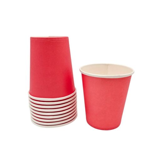 Imagen de VASO 7 CARTON ROJO 1/10