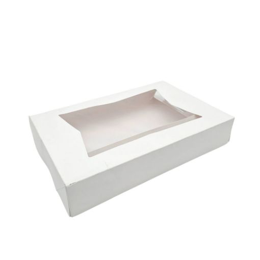 Imagen de CAJA BLANCA C/VENTANA 12X8X2.25" 