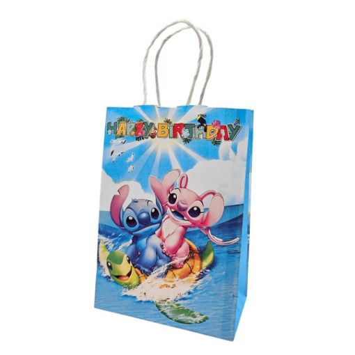 Imagen de BOLSA PAPEL 15X21X8CM LILO Y STITCH 12/1 