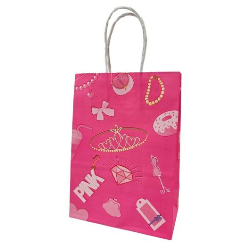 Imagen de BOLSA PAPEL 15X21X8CM BARBIE 12/1 