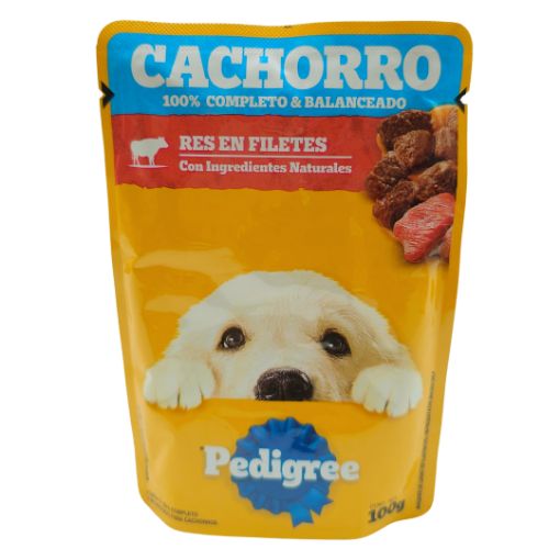 Imagen de ALIMENTO PERROS CACHORROS RES 100GR 24/1