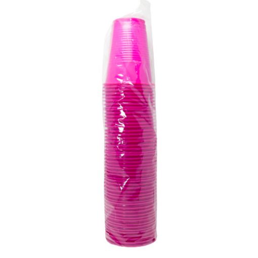 Imagen de VASO 7 COLOR FUCSIA 50/50 