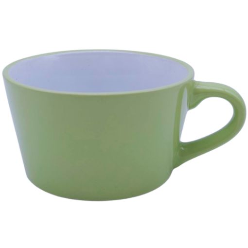 Imagen de TAZA ANCHA COLOR VERDE   