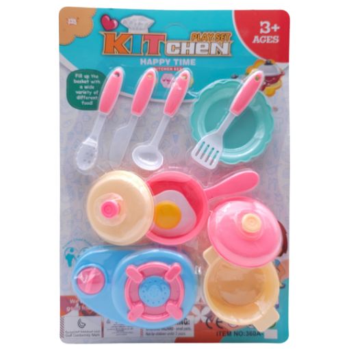 Imagen de COCINA 11 PIEZAS KITCHEN PLAY SET R2726