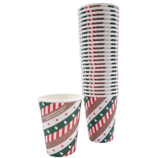 Imagen de VASO 8 BIONATURE NAVIDEÑO 20/25 