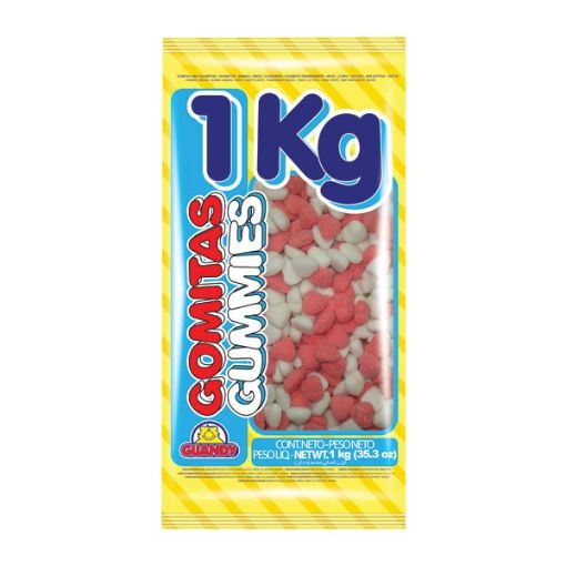 Imagen de GOMITA GUANDY CORAZON 12/1 KG (300 U) 