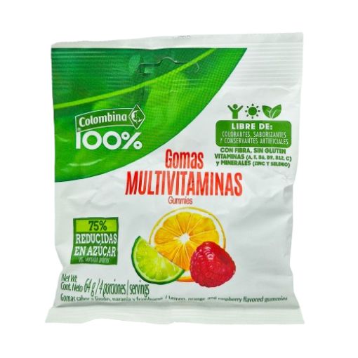 Imagen de GOMITA COLOMB. MULTIVITAMINA 24/64 GR