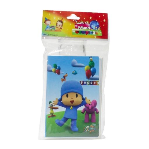 Imagen de INVITACION  POCOYO PEQ 1/10