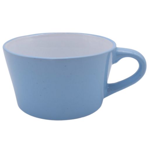 Imagen de TAZA ANCHA COLOR AZUL 