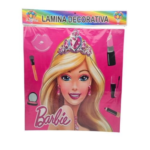 Imagen de LAMINA PARA DECORAR BARBIE 1/1 