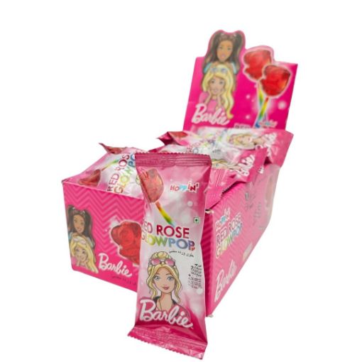 Imagen de GOMITA ROSA BARBIE GLOWPOP 24/30