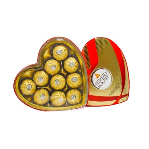 Imagen de CHOC. FERRERO ROCHER CORAZON 6/T10